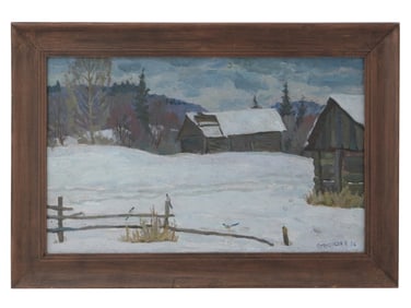 RUSSIAN LANDSCAPE PAINTING BY VYACHESLAV STRYUCHKOV