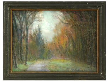 RUSSIAN LANDSCAPE PASTEL PAINTING BY VLADIMIR ZHOGA