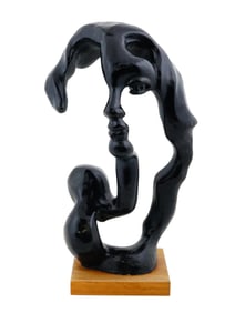 KLARA SEVER AUSTIN PROD PORTRAIT PLASTER SCULPTURE