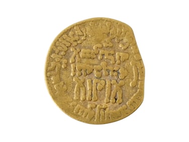 ANCIENT PERSIAN ISLAMIC 22K GOLD DINAR COIN