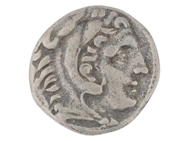 ANCIENT GREEK SILVER TETRADRACHM COIN ALEXANDER GREAT