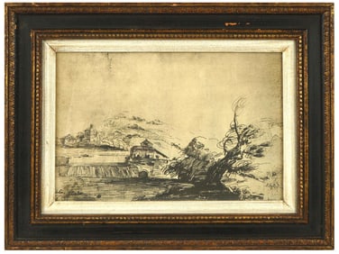 VINTAGE PRINT AFTER ITALIAN ARTWORK BY GUERCINO