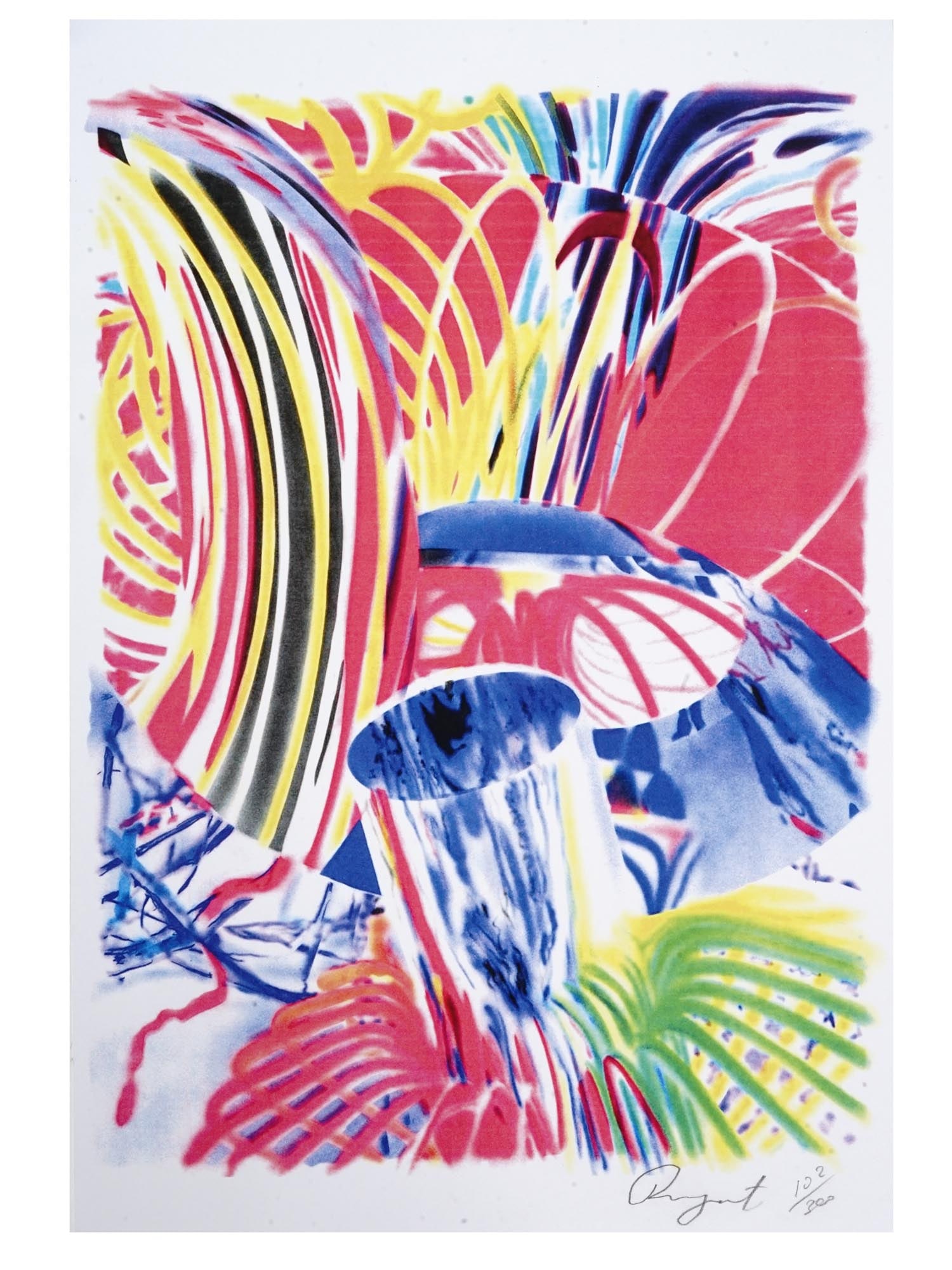 AMERICAN PRINT CABEZA DE VACA BY ROSENQUIST (1 of 4)