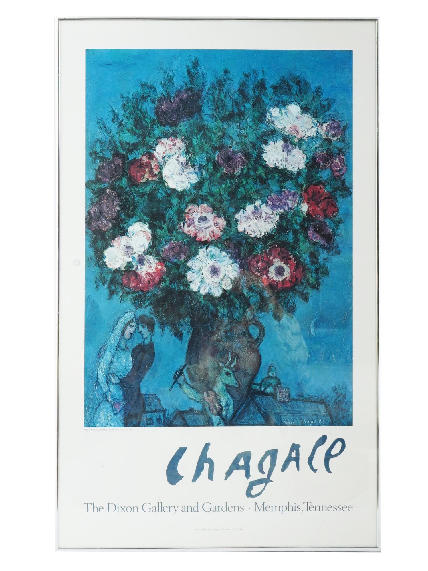MARC CHAGALL EXHIBITION POSTER THE DIXON GALLERY (1 of 6)