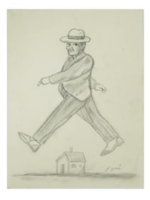 MODERN ARGENTINE DRAWING AFTER ANTONIO HUGO SEGUI