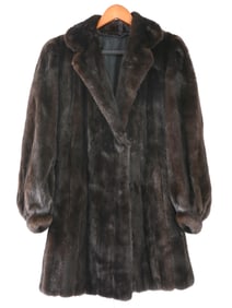 VINTAGE CANDY WEST FUR COAT