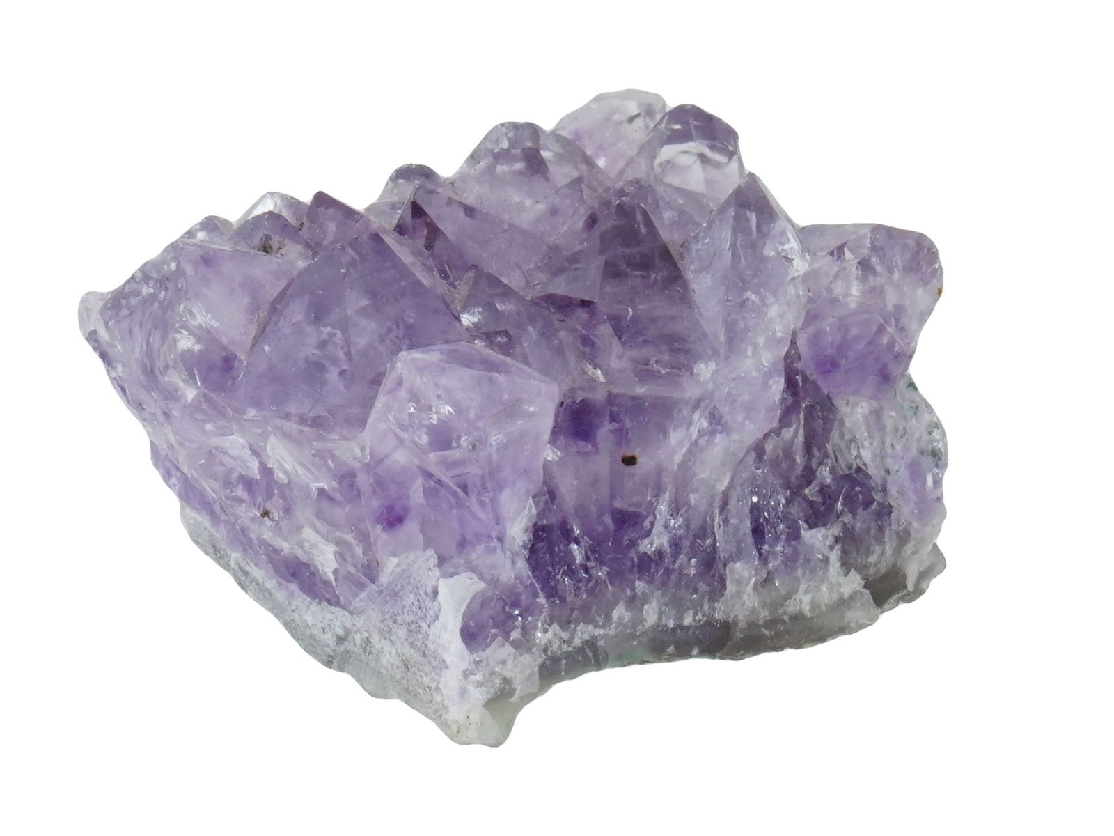 AMETHYST GEODE CRYSTAL QUARTZ CLUSTER SPECIMEN (1 of 5)