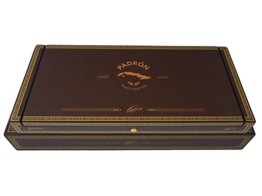 LUXURY CIGAR BOX PADRON 60TH ANNIVERSARY HANDCRAFTED