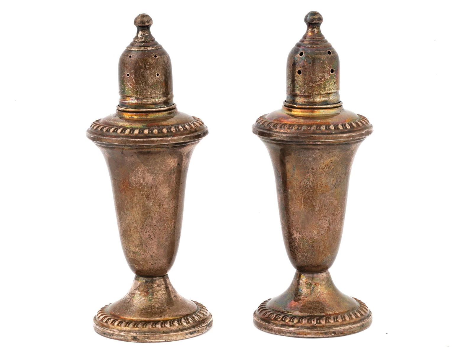 WEIGHTED STERLING SILVER SALT AND PEPPER SHAKERS (1 of 7)