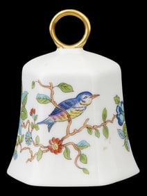 ENGLISH AYNSLEY PEMBROKE BONE CHINA PORCELAIN BELL