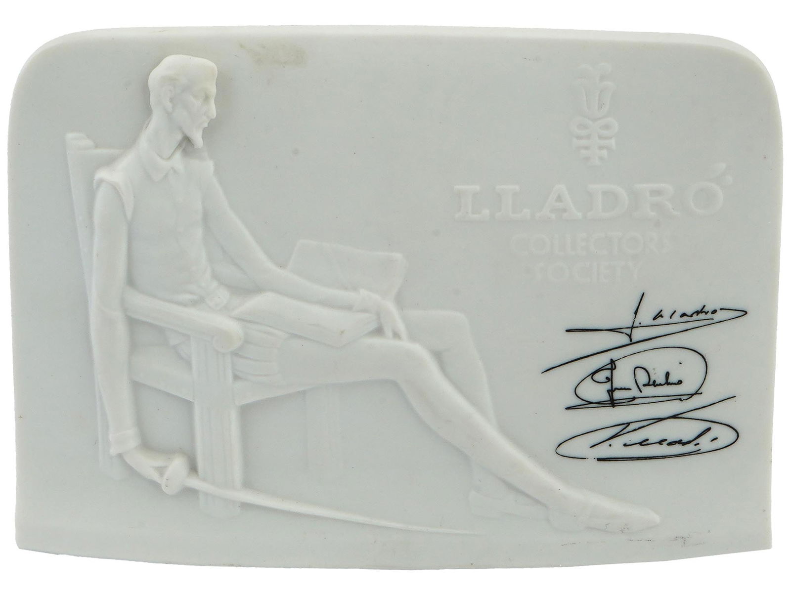 SPANISH PORCELAIN DON QUIXOTE PLAQUE BY LLADRO (1 of 7)
