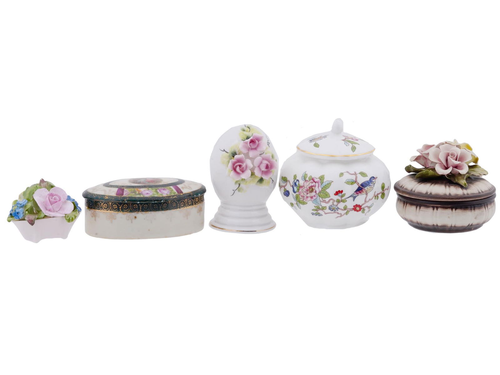 VINTAGE PORCELAIN HAND PAINTED ITEMS (1 of 12)