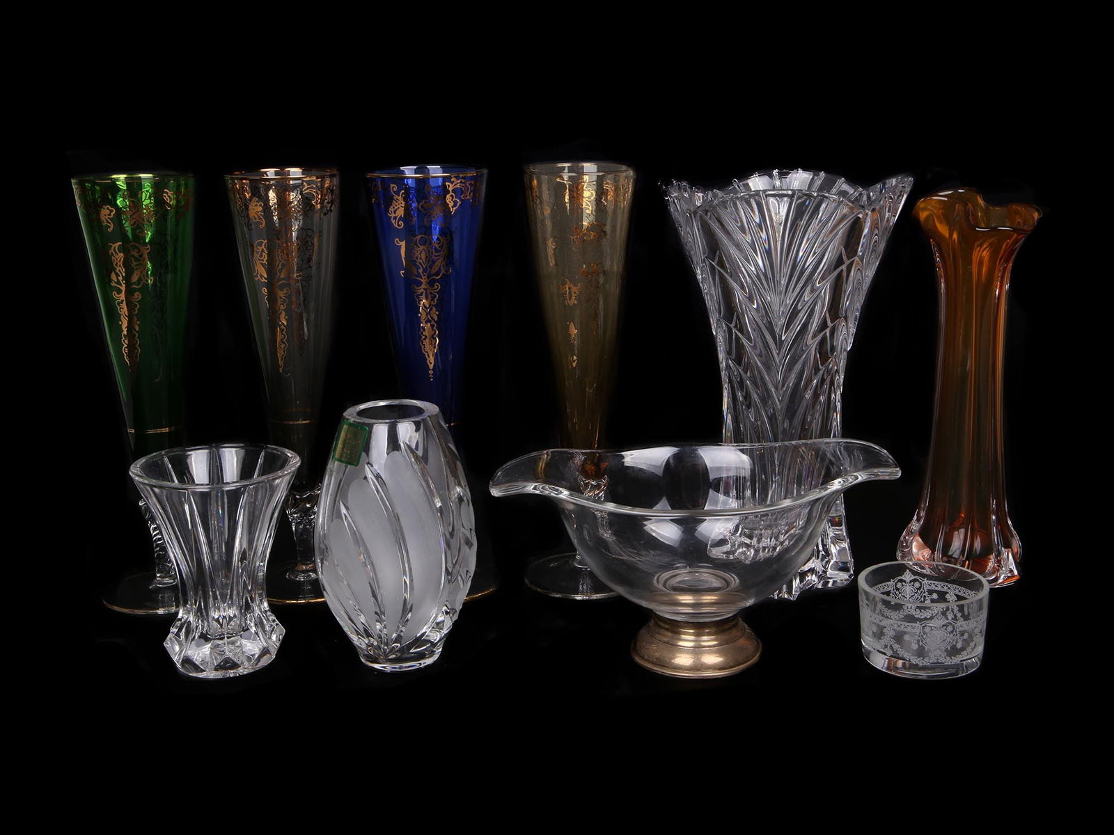 VINTAGE COLLECTION OF GLASS AND HOME DECOR ITEMS (1 of 11)