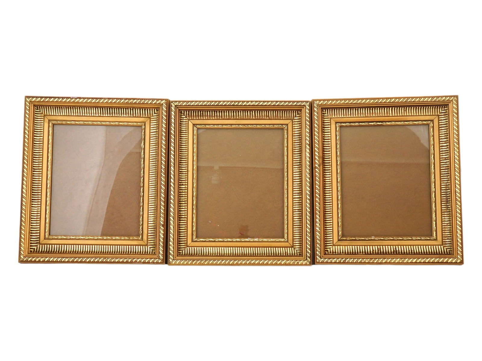 COLLECTION OF EUROPEAN SCHOOL GILT WOODEN FRAMES (1 of 5)