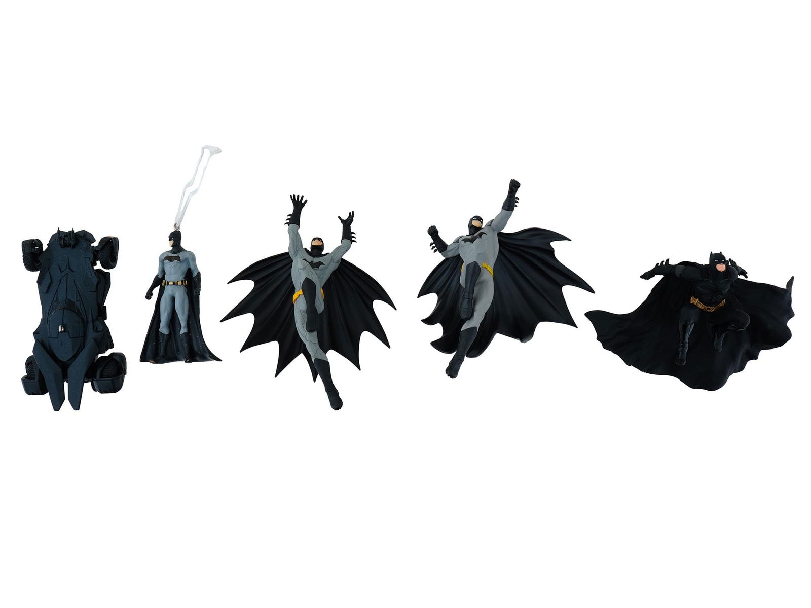 GROUP OF HALLMARK KEEPSAKE ORNAMENTS BATMAN BATMOBILE (1 of 10)