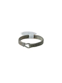 ANCIENT ROMAN BRONZE ENGAGEMENT RING 100 TO 300 AD