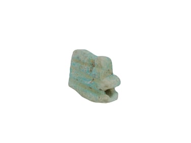 ANCIENT EGYPTIAN FAIENCE EYE OF HORUS AMULET PENDANT
