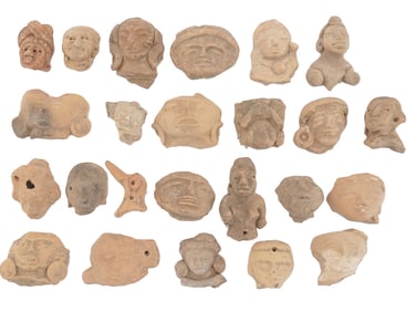PRE COLUMBIAN MESOAMERICA VERACRUZ CERAMIC PIECES