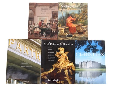CHRISTIES SOTHEBYS ART AUCTION CATALOGS