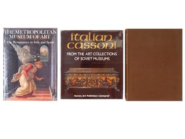 VINTAGE BOOK COLLECTION ON PAINTING AND SCULPTURE