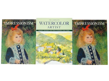 BOOKS IMPRESSIONISM 1977 WATERCOLOR ARTIST 1994