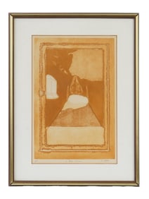 STEPHEN WEITZ AMERICAN ARTIST PROOF INTAGLIO PRINT