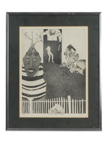 LTD AMERICAN INTAGLIO PRINT BY STEPHEN J WEITZ SIGNED