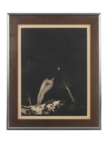 STEPHEN WEITZ AMERICAN LIMITED EDITION INTAGLIO PRINT