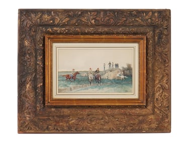 ILLARION PRYANISHNIKOV RUSSIAN WATERCOLOR PAINTING