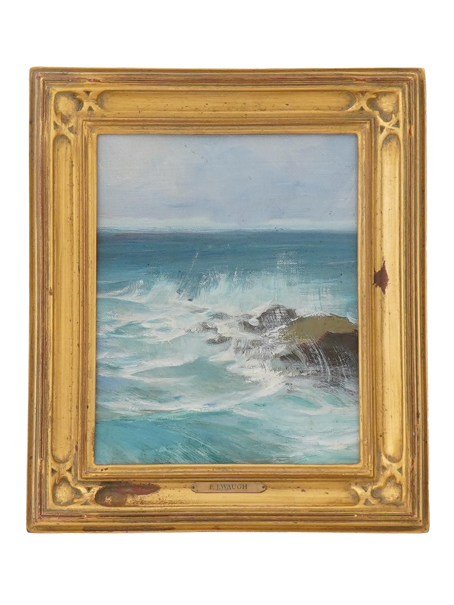 FREDERICK JUDD WAUGH AMERICAN MARINE PAINTING (1 of 4)