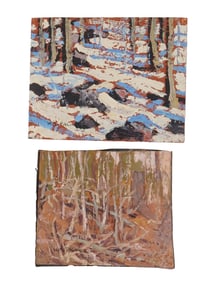 ATTR HERBERT SIDNEY PALMER CANADIAN OIL PAINTINGS