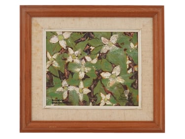 ATTR FRANKLIN CARMICHAEL CANADIAN OIL PAINTING