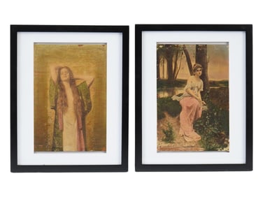 NONNEBRUCH AND BODENHAUSEN GERMAN OIL PAINTINGS