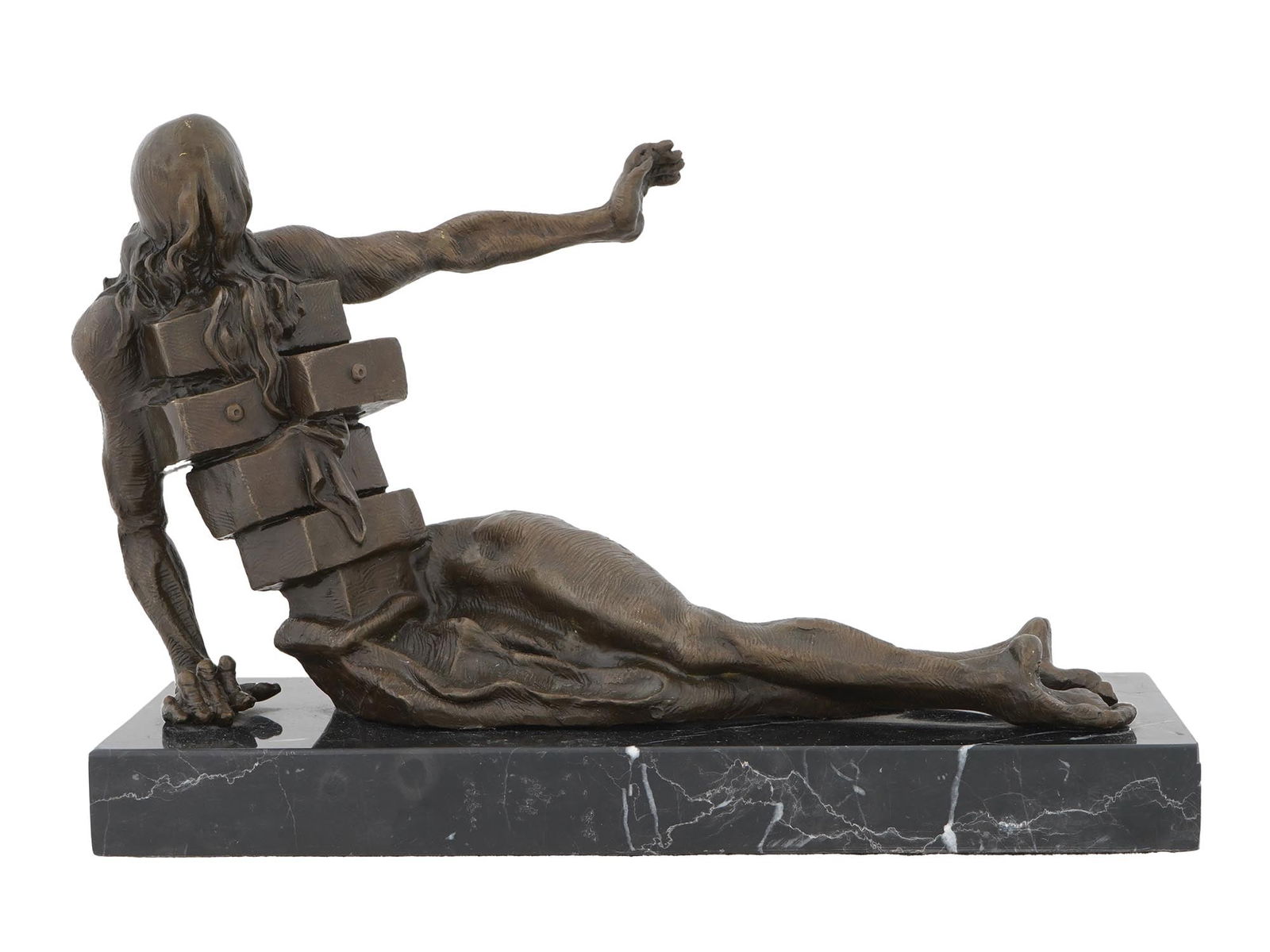SALVADOR DALI ANTHROPOMORPHIC CABINET BRONZE SCULPTURE (1 of 8)