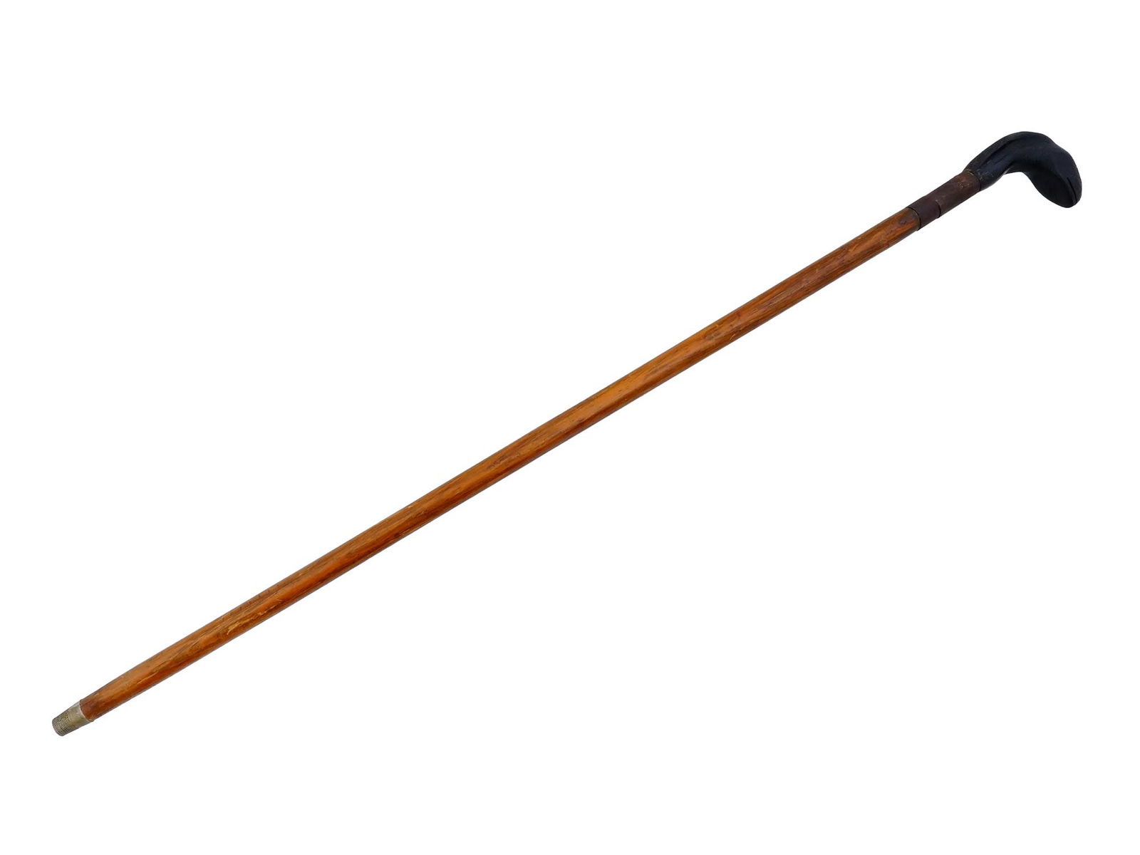 VINTAGE WALKING CANE WITH A CARVED COBRA HEAD HANDLE (1 of 12)