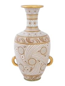 EARLY 20TH C CHINESE CLOISONNE ENAMEL VASE