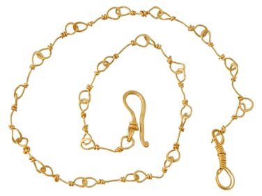 ANCIENT ROMAN GOLD CHAIN BRACELET CA 100 TO 300 AD