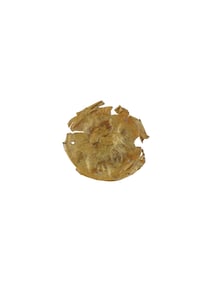 ANCIENT GREEK GOLD DECOR W IMAGE OF ATHENA 500 TO 300BC