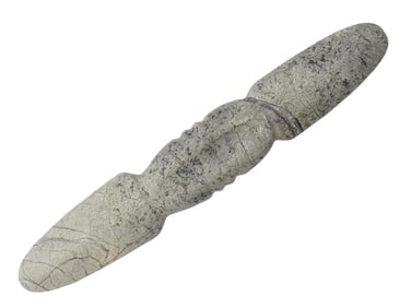 PRE COLUMBIAN TAINO STONE BLADEE DAGGER FIGURINE