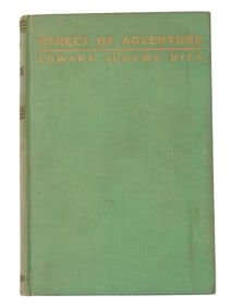 VINTAGE BOOK STREET OF ADVENTURE BY EDWARD JEROME DIES