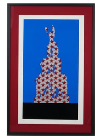 RUSSIAN ROSTISLAV LEBEDEV LIMITED ED LITHOGRAPH 1989