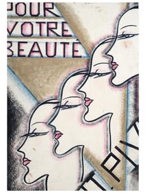 MAGAZINE COVER MIXED MEDIA PAINTING BY ANNENKOV