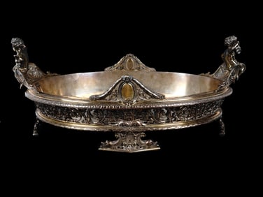 ANTIQUE BRITISH ELECTROPLATED SILVER CENTERPIECE