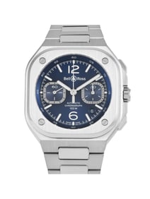 Bell & Ross BR05 Chrono Blue Steel Watch