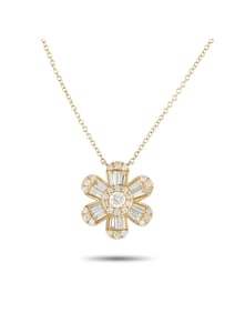 14K Gold 0.80ct Diamond Necklace