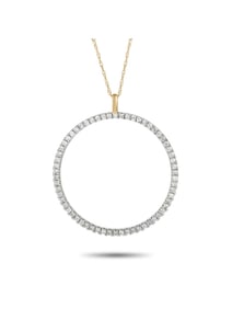 14K Gold 0.50 ct Diamond Necklace