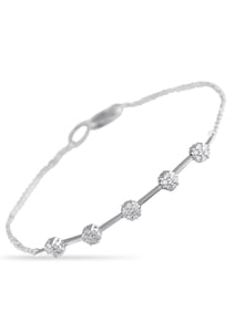 14K Gold 0.25ct Diamond Bracelet