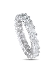 18K Gold 4.75ct Diamond Eternity Band Ring