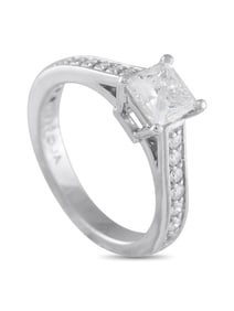 Platinum 1.36ct Diamond Ring