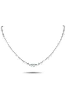 14K Gold 7.0ct Diamond Necklace